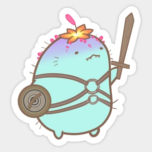 Guild Wars 2- Trained Blue Choya Sticker